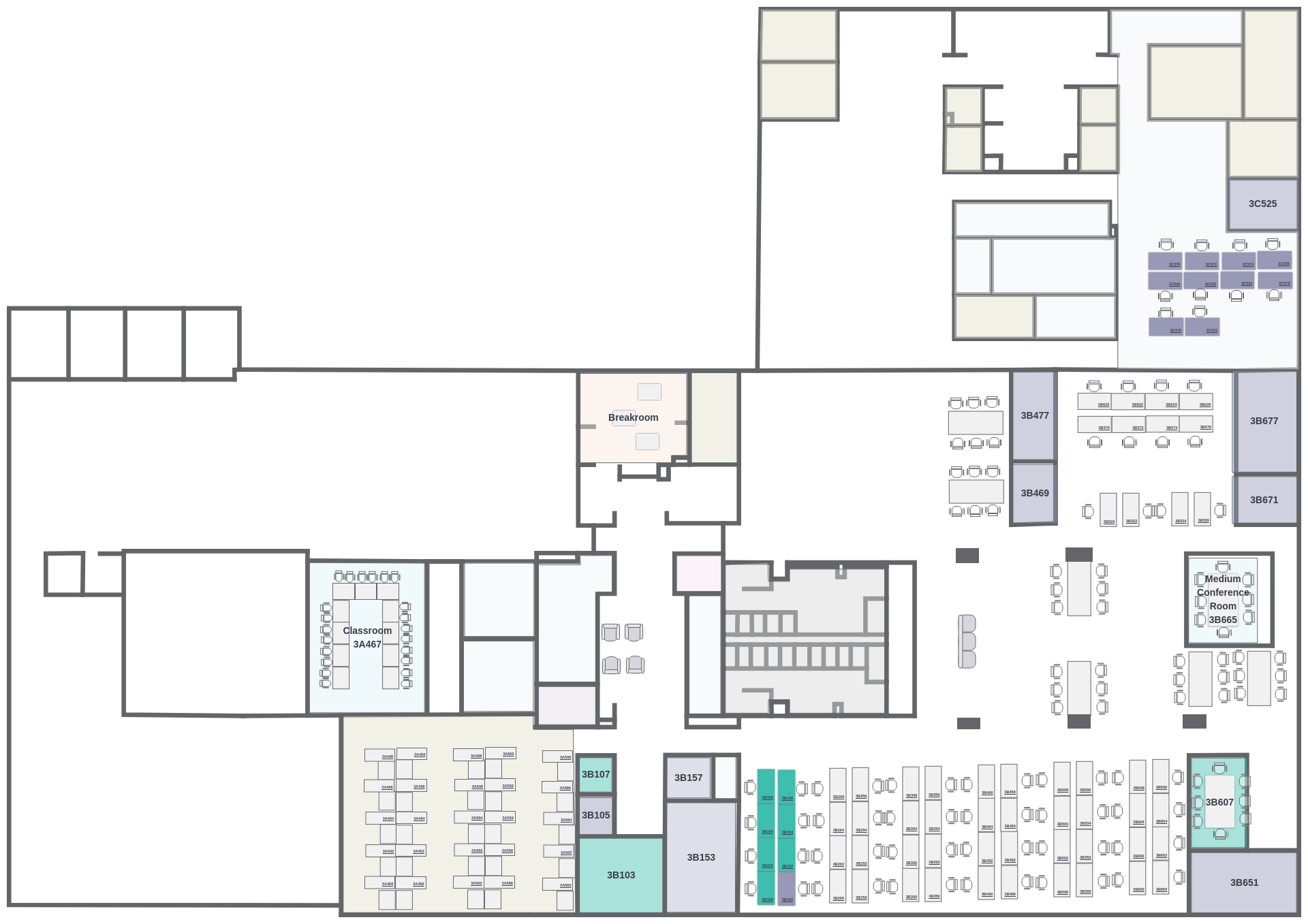 Aspiria NOW third floor floor plan